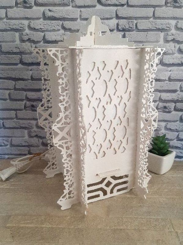 Decorar Artesanatos - Artesanato - Luminária de PVC