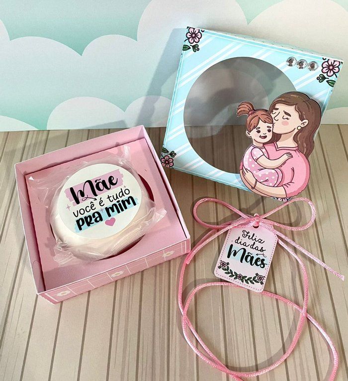 Drika Mimos - papeleira / papelaria personalizada - caixa 1 sabonete