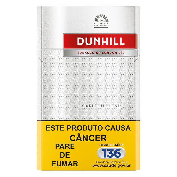 Corujão 24 Horas - Bebidas alcoólicas, não alcoólicas e Cigarros - Dunhill Carlton Red Box Carteira