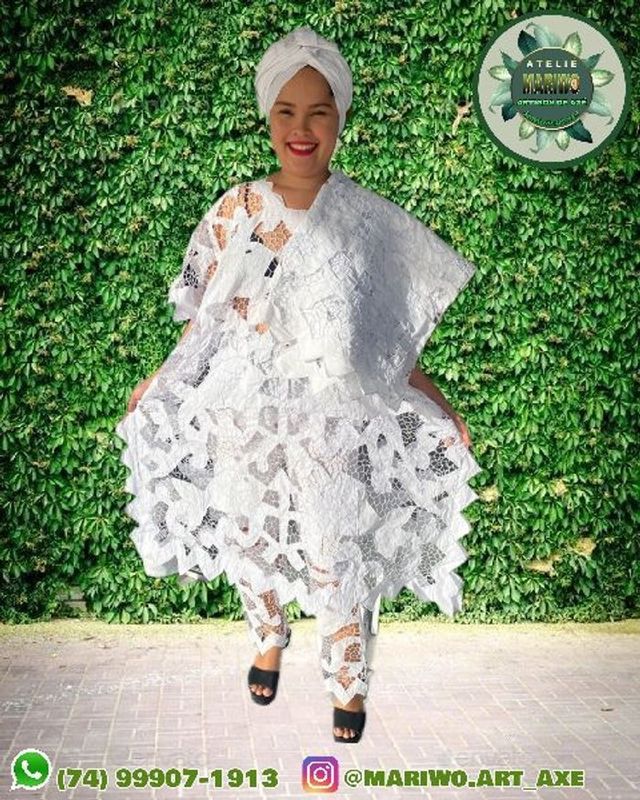 MARIWÔ ARTIGOS DE AXÉ - ROUPAS E ADEREÇOS DE CANDOMBLÉ E UMBANDA. - katfa de rechillieu super luxo peixes.