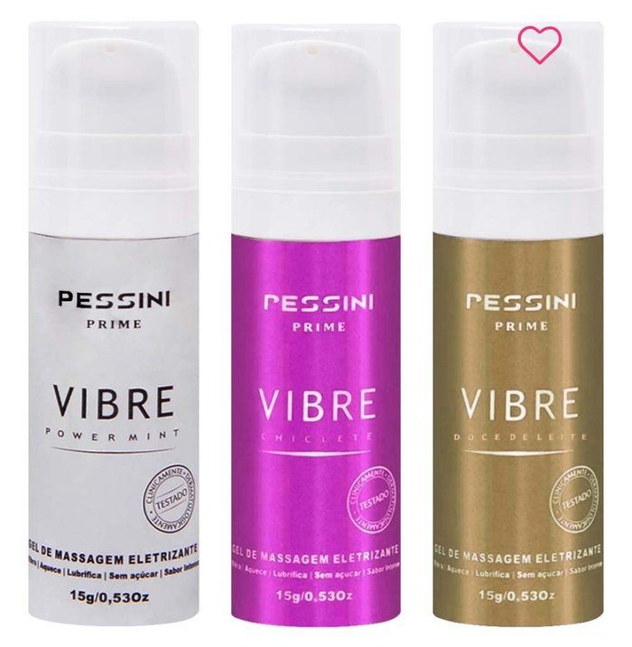 LIAH E LAINE SEXSHOP - sexshop  - Vibre Excitante Eletrizante 15G Pessini