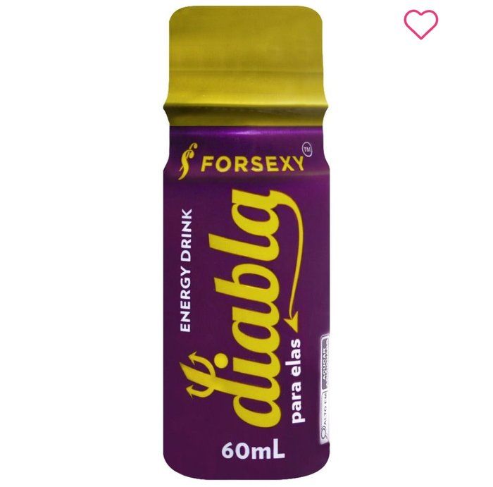 LIAH E LAINE SEXSHOP - sexshop - Diabla Para Elas Energy Drink Shot 60Ml For Sexy