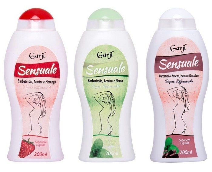 LIAH E LAINE SEXSHOP - sexshop - Sabonete Líquido Corporal Refrescante 200Ml