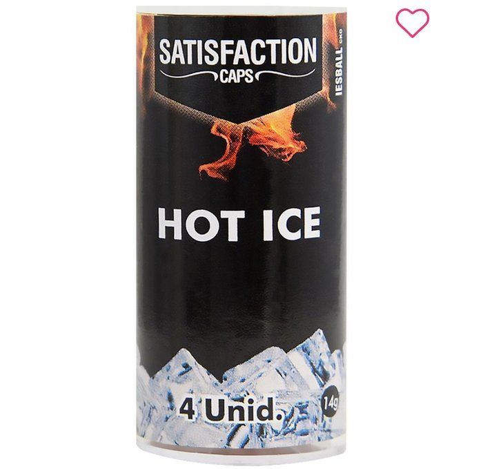 LIAH E LAINE SEXSHOP - sexshop  - Bolinha Hot Ice 04 Unidades Satisfaction