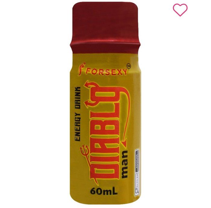 LIAH E LAINE SEXSHOP - sexshop - Diablo Man Energy Drink Shot 60Ml For Sexy