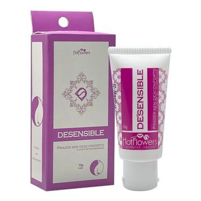 Espaço Luna 🥰 - Sex Shop - DESENSIBLE GEL FACILITADOR ANAL 18G HOT FLOWERS CÓDIGO: 01236