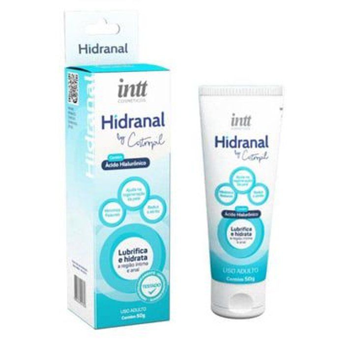 Espaço Luna 🥰 - Sex Shop - HIDRATANTE E LUBRIFICANTE ÍNTIMO ANAL E VAGINAL HIDRANAL BY CASTROPIL 50GR INTT CÓDIGO: 06032