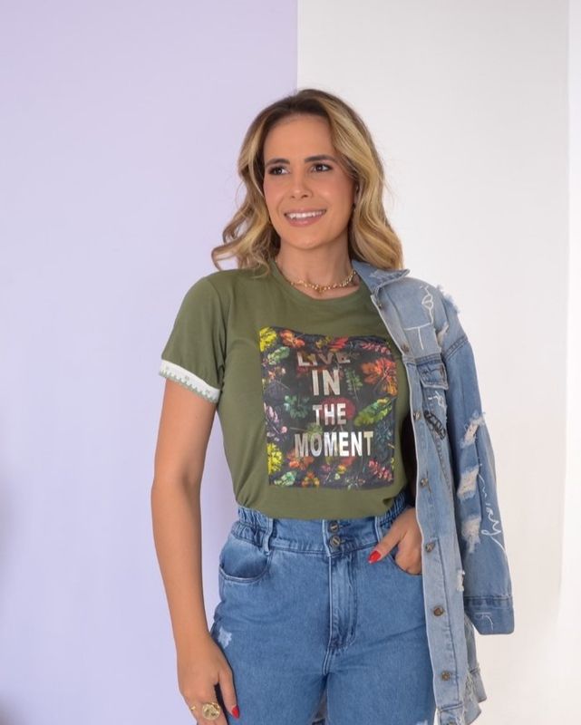 Rubi - Moda Feminina - T-shirt luxo viscolaicra