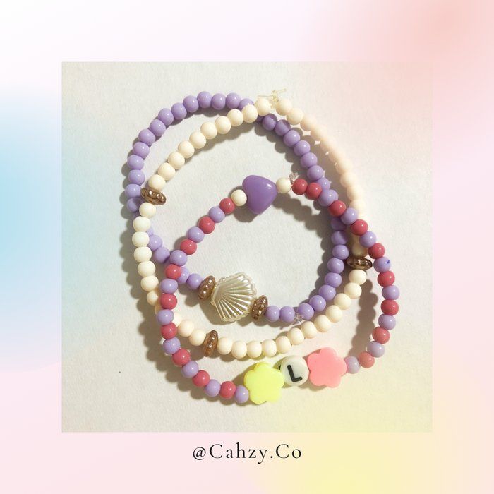 Cahzy.Co - Roupas e Acessórios - Pulseiras de Miçangas feitas a mão.