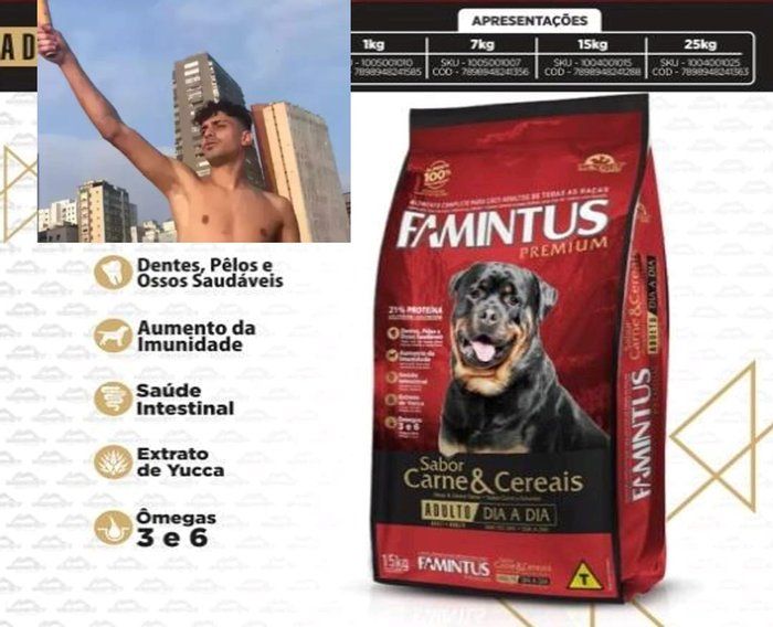 NC Rações - LOJA RAÇÕES - famintus carne cereais