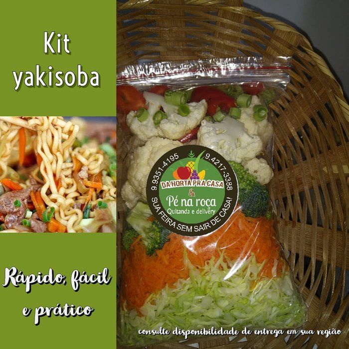 Da Horta Pra Casa - Quitanda e Delivery - Yakisoba