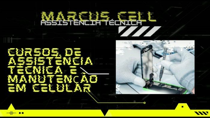 MarcusCell - Assistência Técnica e Cursos Online - Troca de Display