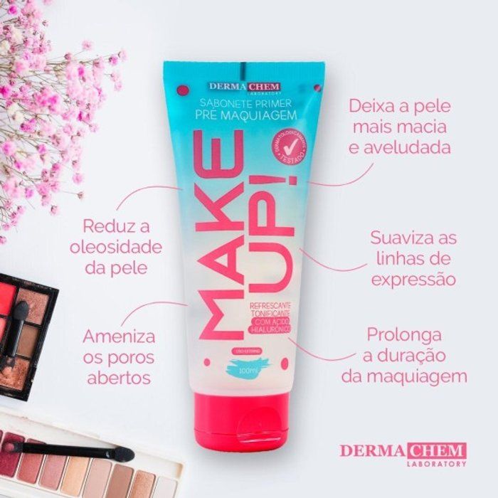 Cherry makeup & acessorios  - Maquiagem e  acessórios  - SABONETE PRÉ MAQUIAGEM 