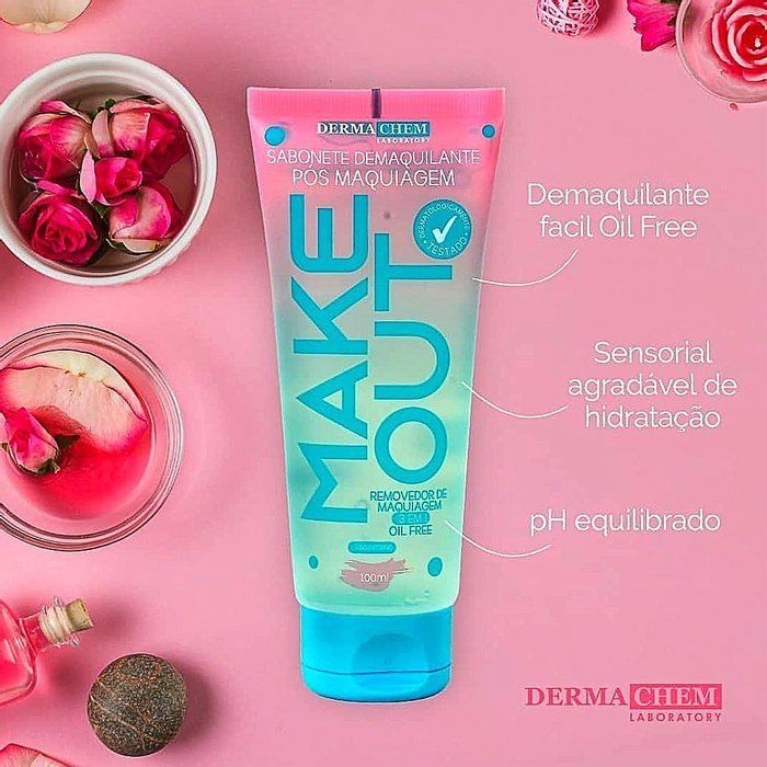 Cherry makeup & acessorios  - Maquiagem e  acessórios  - SABONETE PÓS MAQUIAGEM DERMACHEM