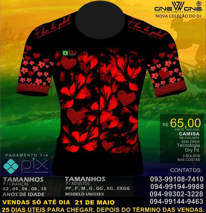 Simone Rodrigues Deziderio - Vendas de acessórios para Ciclismo - Camisas