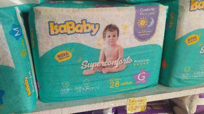 Fraldas e pantufas da Juh - Fraldas - IsaBaby Prática