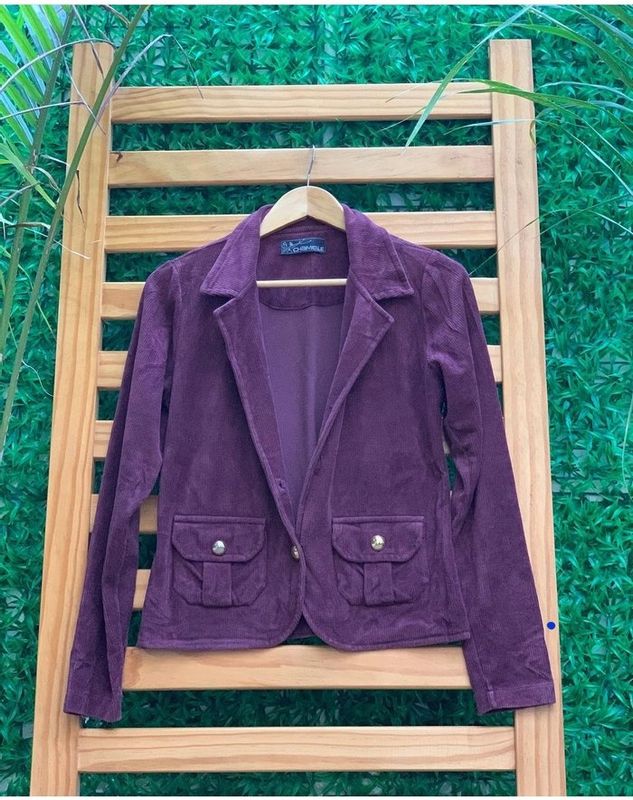 Desapegos com AMÔ - moda - Blazer Bordô