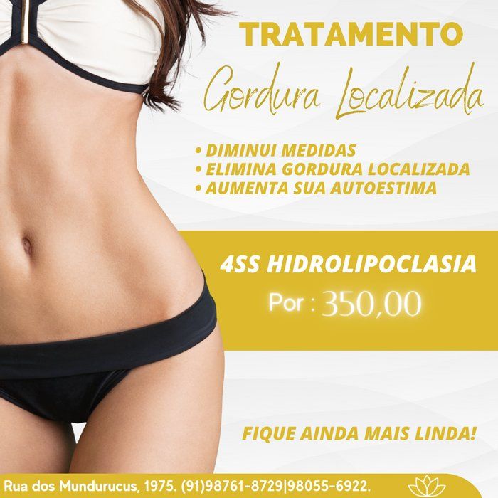 Clínica Dr. em Estética - beleza & estética - Tratamento Gordura Localizada