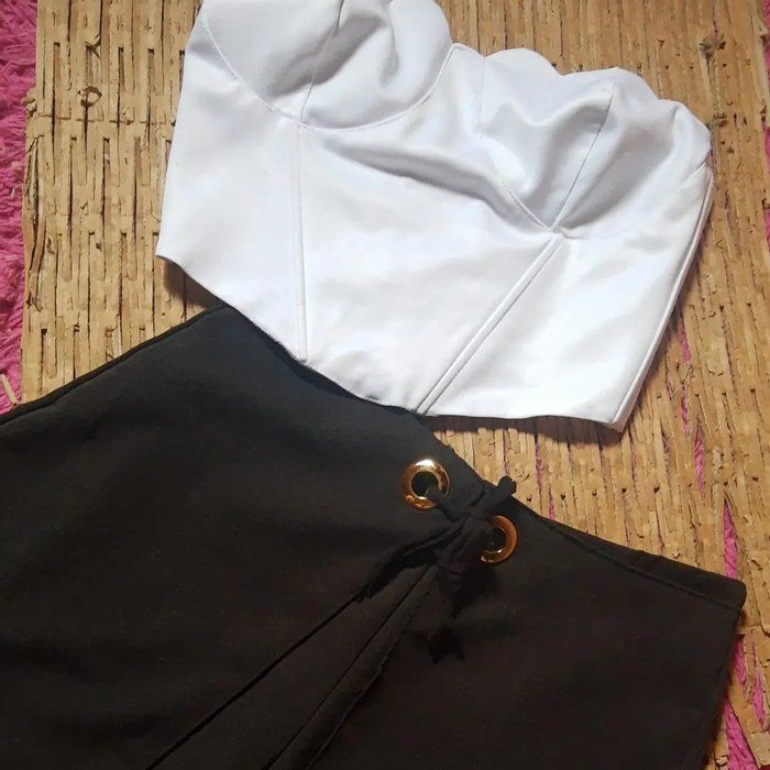 Roupa no K.bide - Bres'Loja - Conjunto Black & White