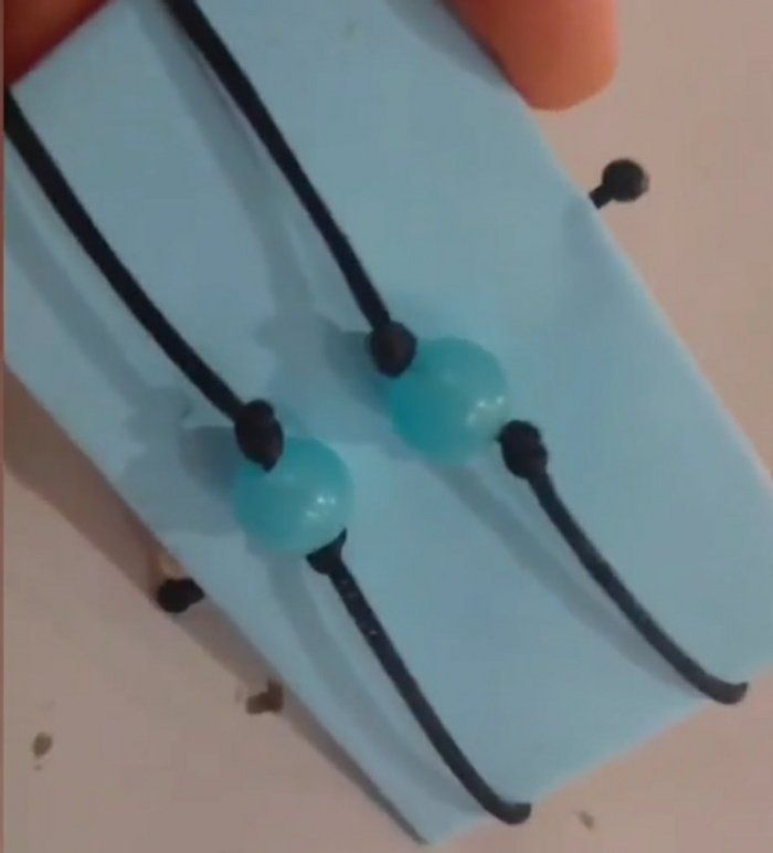 Bellabeads_sd - Artesanatos & Resina - Pulseira Casal com pérola que Brilha no escuro 💏
