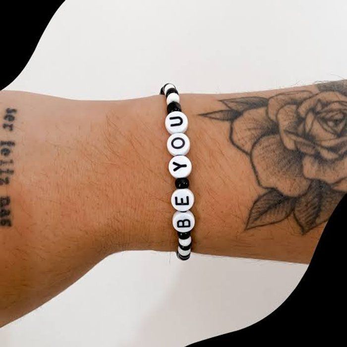 Bellabeads_sd - Artesanatos & Resina - Pulseira BE YOU