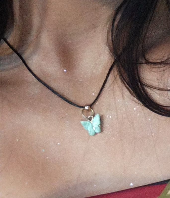 Bellabeads_sd - Artesanatos & Resina - Colar Borboleta🦋