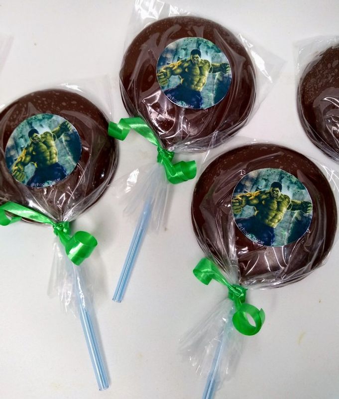 Chocoçucar - Doceria - Pirulito de chocolate