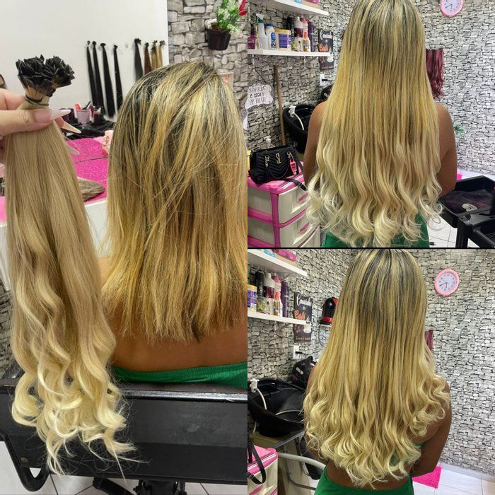 Aplique orgânico Rn  - megarrista  - mega hair orgânico 