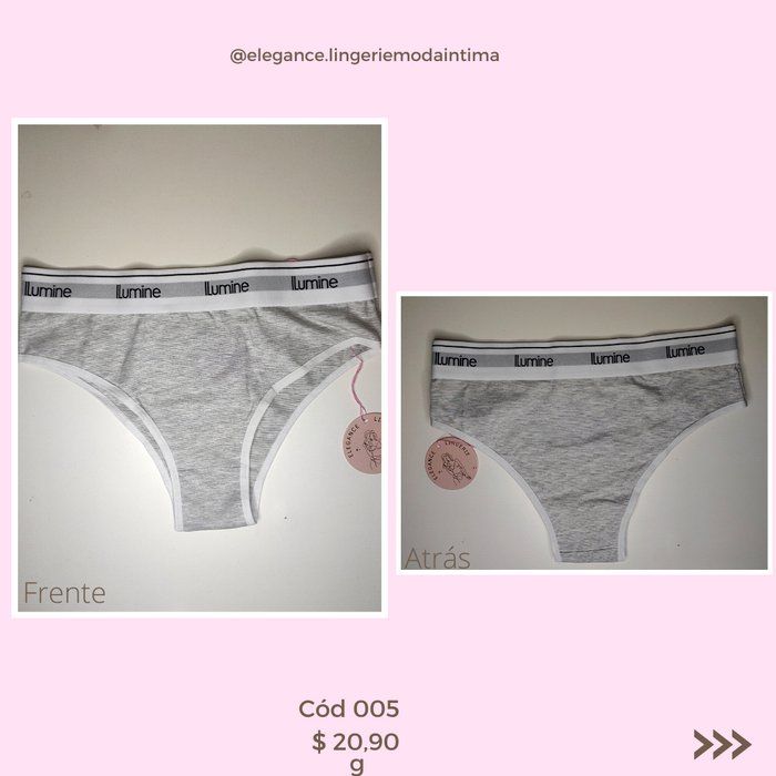 Elegance Lingerie - Moda íntima - Calcinha Ilumine