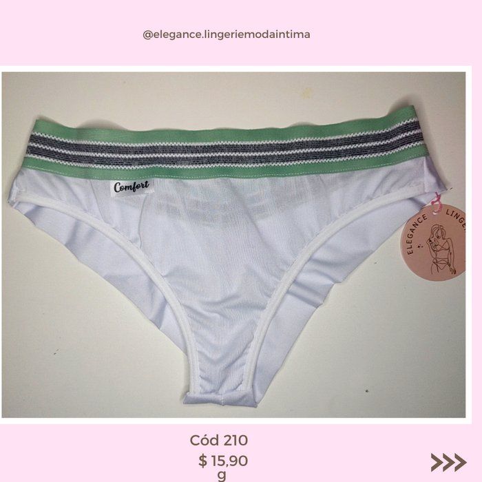 Elegance Lingerie - Moda íntima - Cód 210 Calcinha
