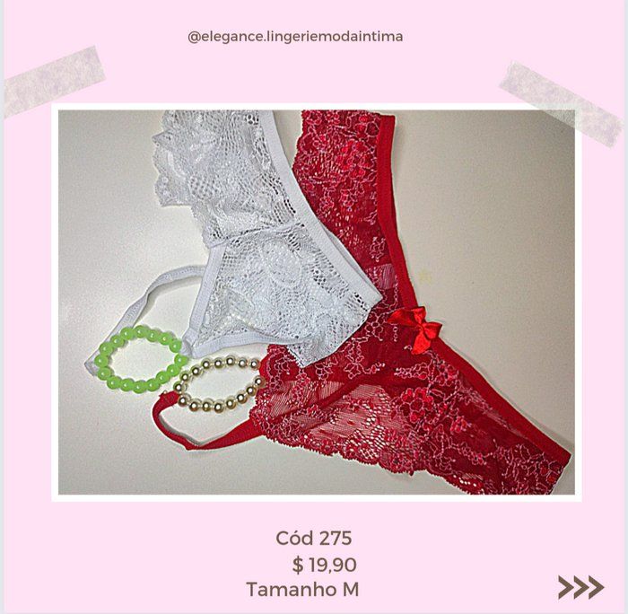 Elegance Lingerie - Moda íntima - Cód 275 / 405