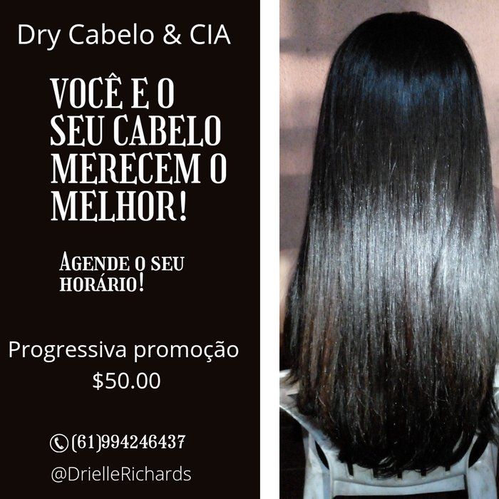 Dry Cabelo & CIA - salão de beleza - escova progressiva