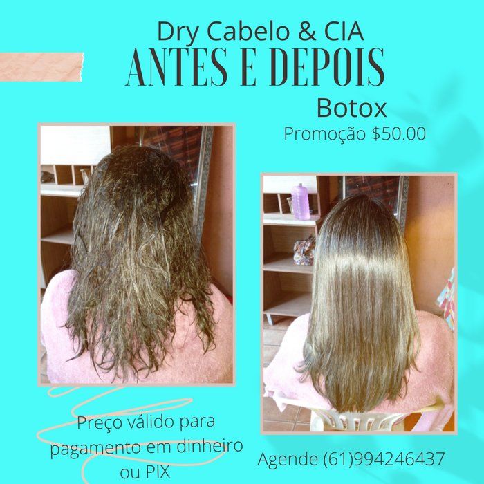Dry Cabelo & CIA - salão de beleza - botox
