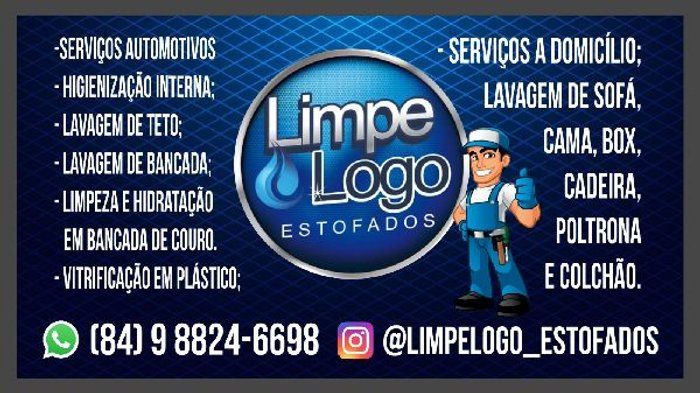 limpe logo estofados - higienização de estofados - lavagem de estofados