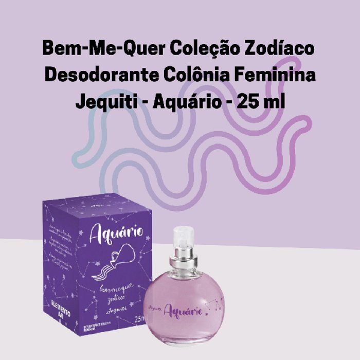 Amanda Rachel Fraga - Representante da Beleza - Coleção Zodíaco Aquário 25ml