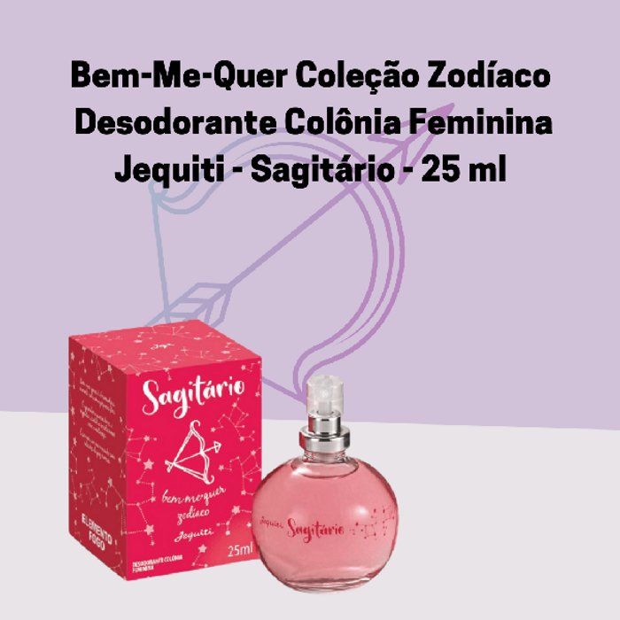 Amanda Rachel Fraga - Representante da Beleza - Coleção Zodíaco Sagitário 25ml