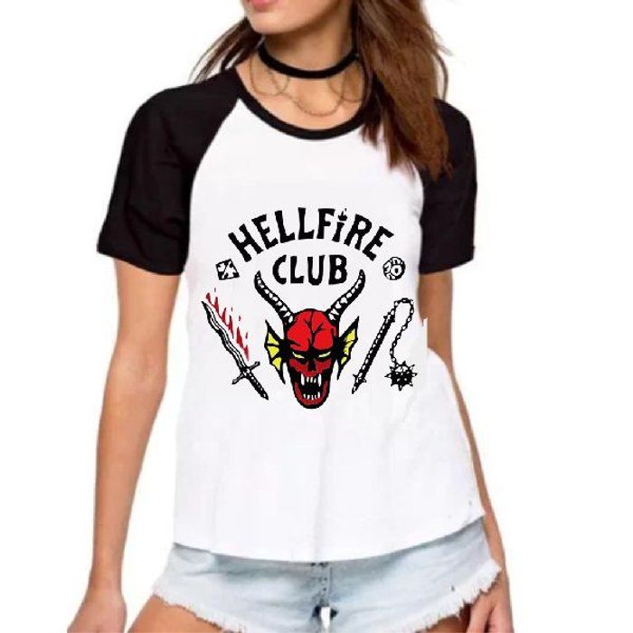 Amanda Rachel Fraga - Representante da Beleza - Blusa Club Hell Fire 