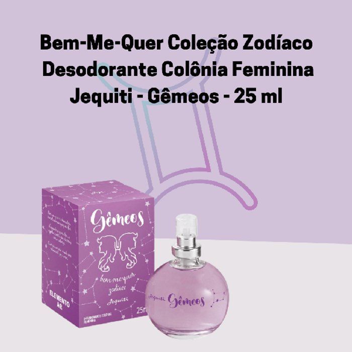 Amanda Rachel Fraga - Representante da Beleza - Coleção Zodíaco Gêmeos 25ml