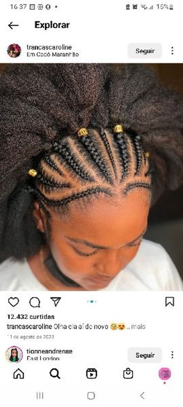 Mana's Afro Braids - tranças e penteados - tiara nagô