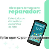 📱 Desconecte para conectar-se ao sono. Diminua a luz azul e permita que sua mente descanse. Desligue os dispositivos eletrônicos uma hora antes de dormir para um sono mais profundo e restaurador. 🌌 #SemTelaAntesDeDormir #SonoSaudavel #Desconectar #AhazouSaude