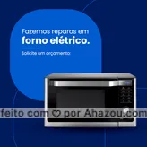 Não é porque o seu forno parou de funcionar que ele precisa ir para o lixo! Traga para nossa loja e faça um orçamento sem compromisso. #AhazouTec  #assistenciaeletrodomesticos  #assistenciapc  #assistenciatecnica  #assistentetecnico  #conserto  #consertodeeletronicos  