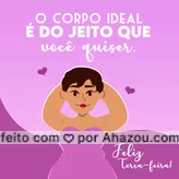 O único padrão de beleza que existe é o seu! Siga ele e tenha uma ótima terça-feira. 
#AhazouBeauty #terça-feira #beleza  #estetica  #beauty 