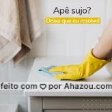 Não se preocupe com a sujeira do seu apartamento, isso eu resolvo pra você! ? Me chame no WhatsApp e solicite um orçamento. #apêlimpo #sujeira #limpeza #AhazouServiços