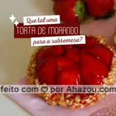frases e posts para tortademorango: Hoje a sua sobremesa está garantida. Venha nos visitar e garanta a melhor e mais suculenta torta de morango da região. #bakery #padaria #padariaartesanal #panificadora #ahazoutaste #sobremesa #tortas #tortademorango #tortadepadaria #sabor #qualidade #morango