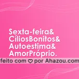 Tudo OK na sexta-feira! Pode vir final de semana!?
#AhazouBeauty #lashes #cílios #beauty #beleza #lovelashes #AhazouBeauty 