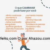 🚶‍♀ Aqui estão alguns motivos para fazer você começar a CAMINHAR desde já. 
Aproveite e MARQUE aquela pessoa que vai caminhar com você. 😁

#AhazouSaude #Caminhada #MotivosparaCaminhar #Caminhar #Benefícios #SaúdeBemEstar #Saude #BemEstar #ViverBem #Exercícios #QualidadedeVida
