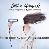 frases e posts para Cerâmica: Afinal, qual a diferença entre esses procedimentos? A escova semi definitiva tem a intenção de transformar cachos e ondas em fios lisos, porém garantindo um aspecto mais natural. O ingrediente utilizado é o tioglicolato de amônia, princípio ativo que amolece a fibra capilar e torna os fios mais maleáveis. Em vez da prancha de cerâmica, usa-se uma porcelana, que não alisa tanto o cabelo. Já na progressiva, o ingrediente principal pode variar dependendo do objetivo e o efeito dura de 30 a 40 dias. #escovasemidefinitiva #ahazou #escova #cabelo #escovaprogressiva