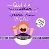  Açaí é perfeito, mas fica ainda melhor com ótimos acompanhamentos. Conta pra gente qual é seu favorito?#ahazoutaste  #gelados #sorvete #sorveteria #açaíteria #açaí
