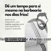 Nossa barbearia é o lugar ideal para homens que procuram um momento de relaxamento e cuidado pessoal. Com toalhas quentes, criamos uma atmosfera aconchegante enquanto nossos experientes barbeiros cuidam de sua barba e cabelo, proporcionando uma experiência suave e relaxante. Agende seu horário! #AhazouBeauty  #barbearia  #barbeiro  #barbeiromoderno  #barbeirosbrasil  #barber  #barberShop  #barbershop  #brasilbarbers  #cuidadoscomabarba 