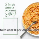 Adicione tradição e preço baixo em refeições de tirar o fôlego!
Aproveite o fim de semana e faça seu pedido ?
#macarrao #massas #ahazoutaste #italiana #cozinhaitaliana #pasta